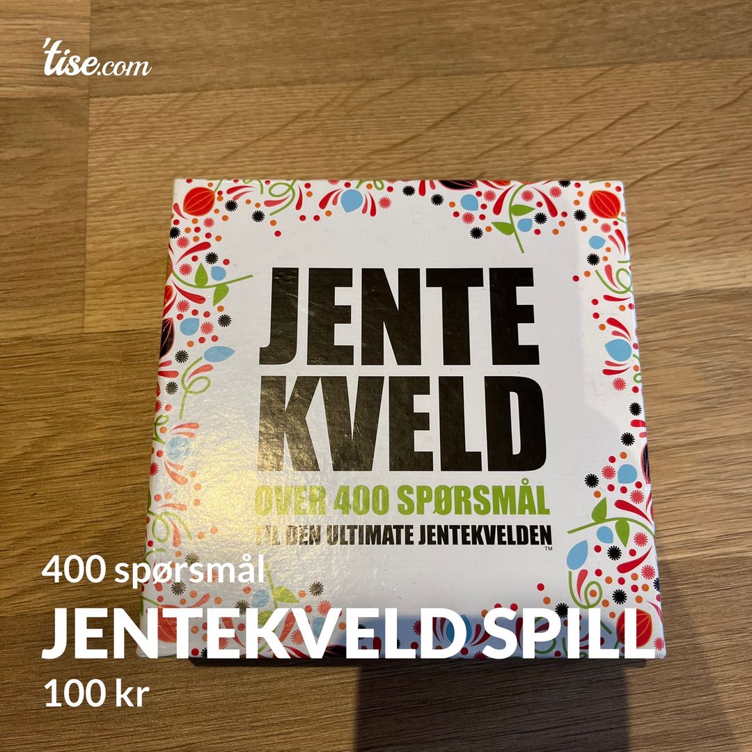 Jentekveld spill