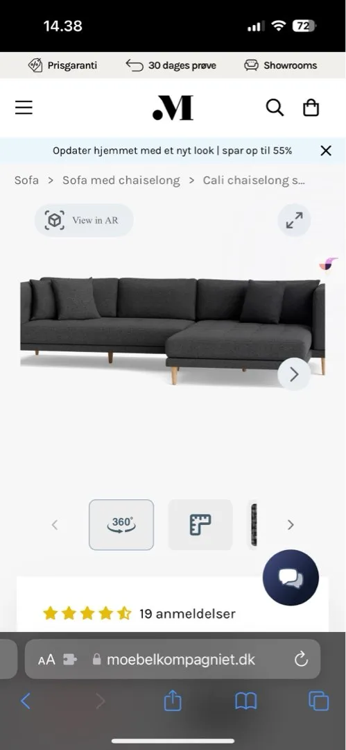 Sofa Møbelkompagniet