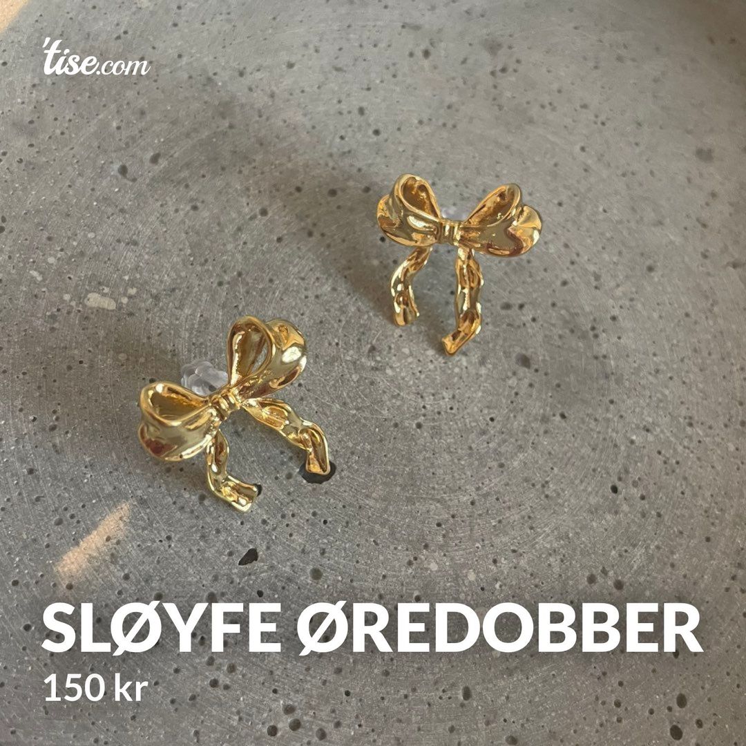 Sløyfe øredobber