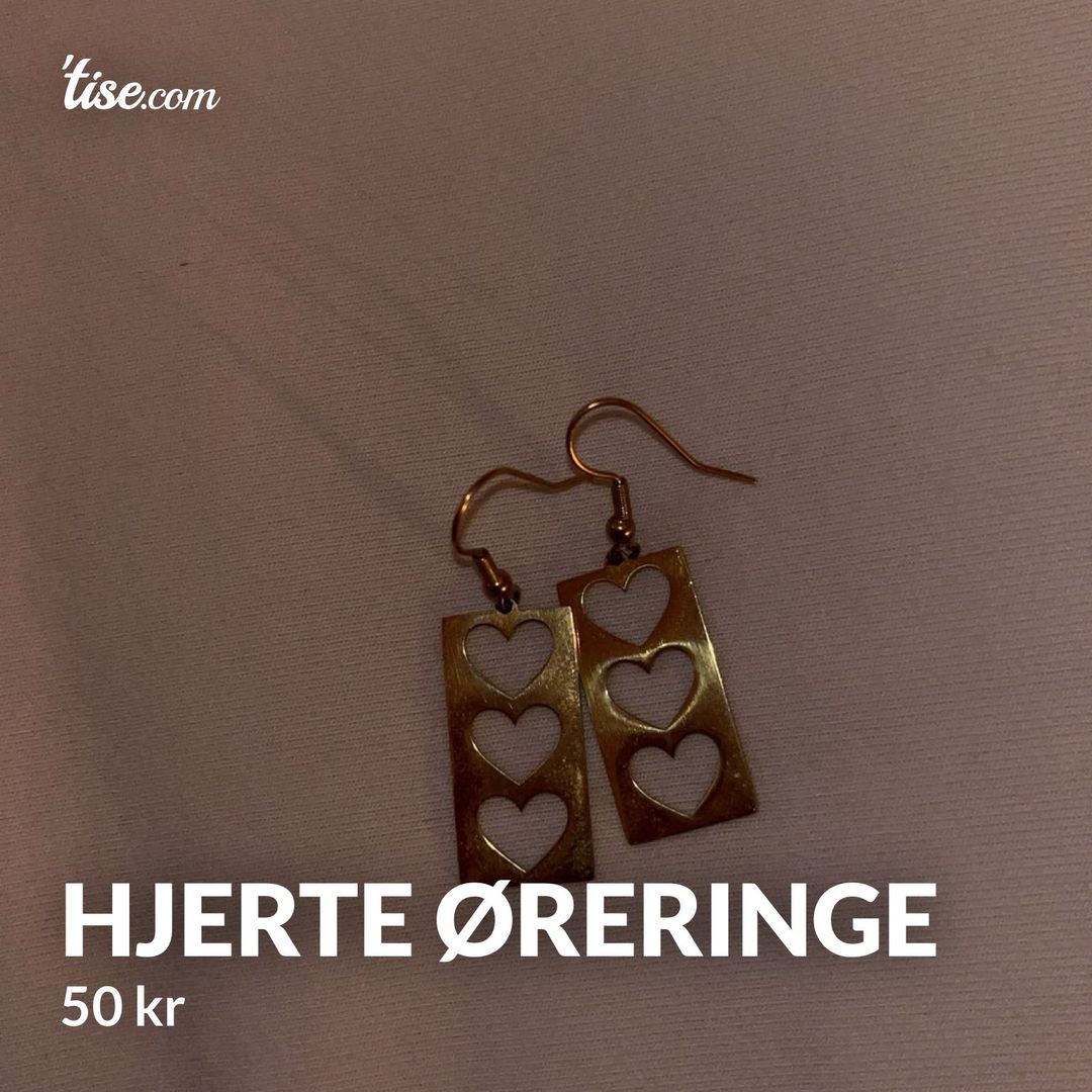 Hjerte øreringe