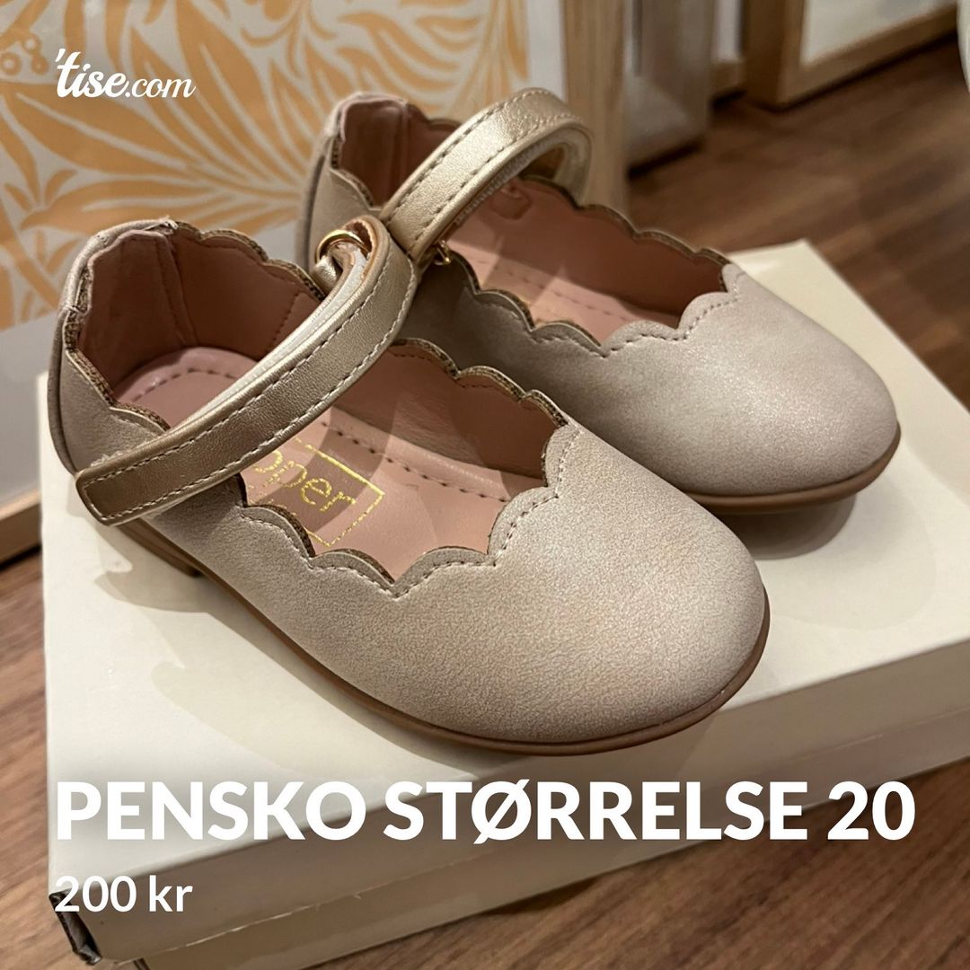 Pensko størrelse 20