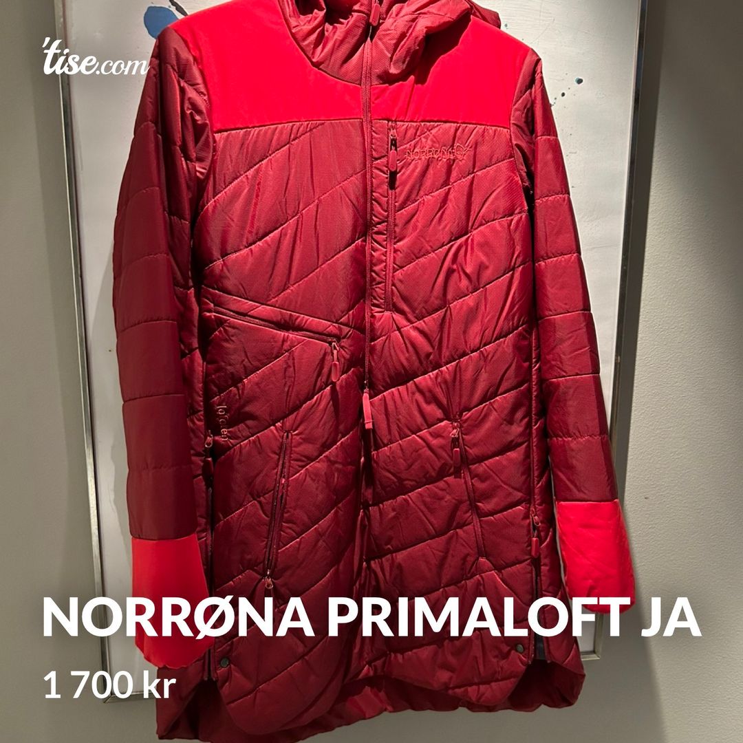 Norrøna primaloft ja