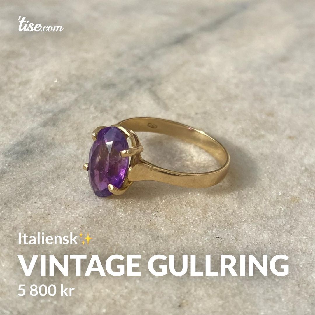 Vintage gullring