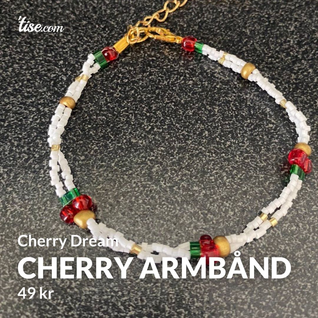 Cherry armbånd