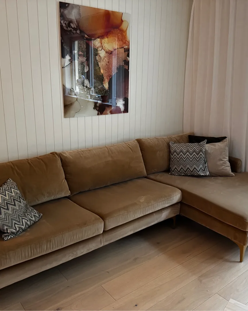 Elegant hjørnesofa