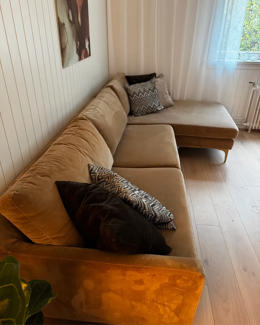 Elegant hjørnesofa