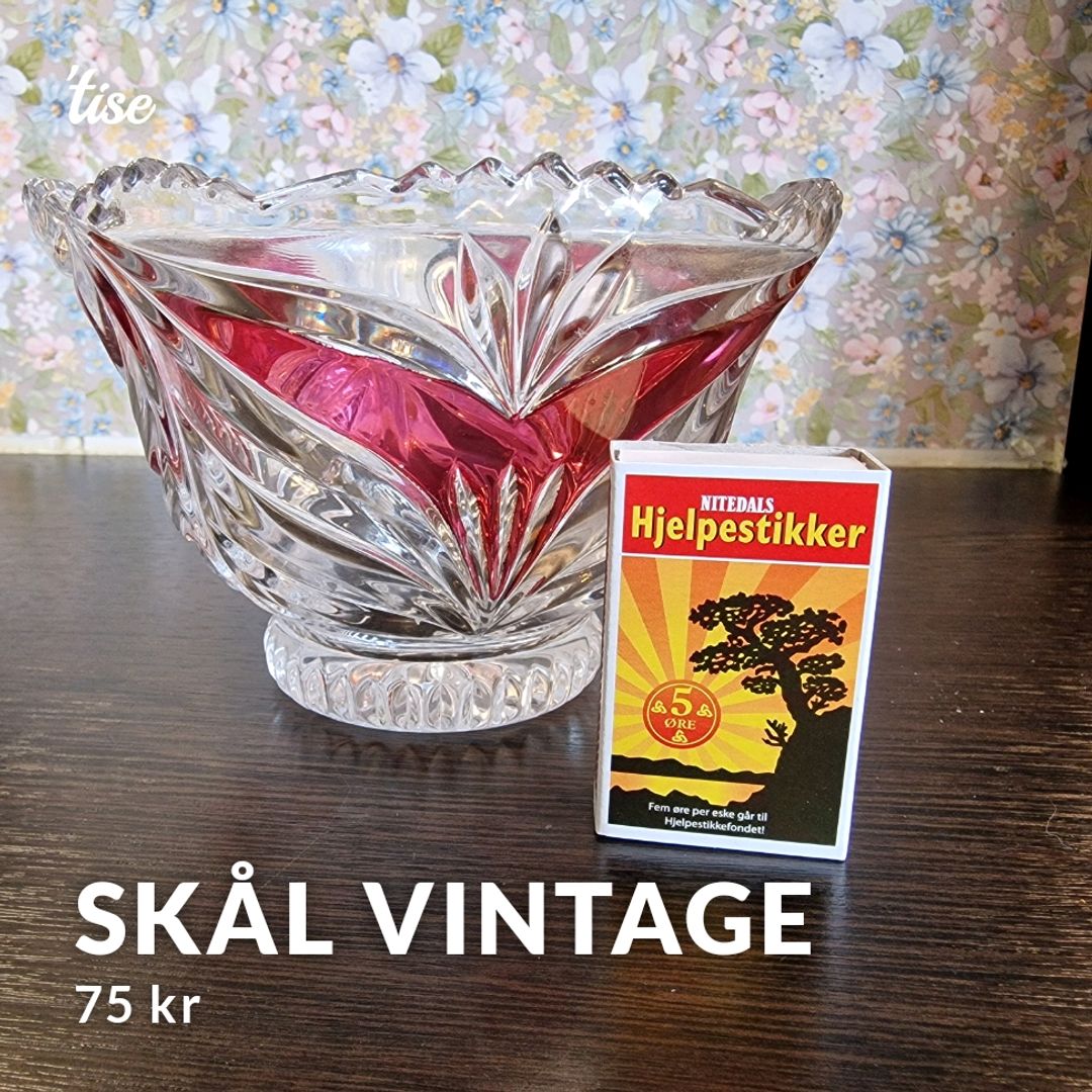 Skål Vintage