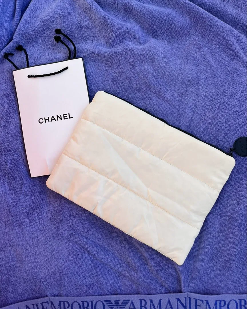 Chanel clutch pouch