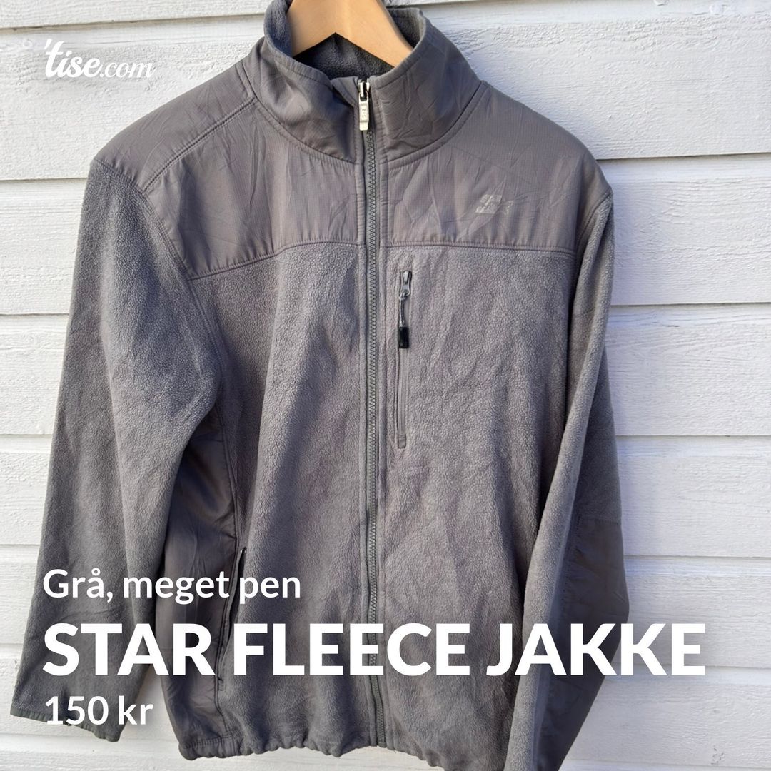 Star Fleece Jakke