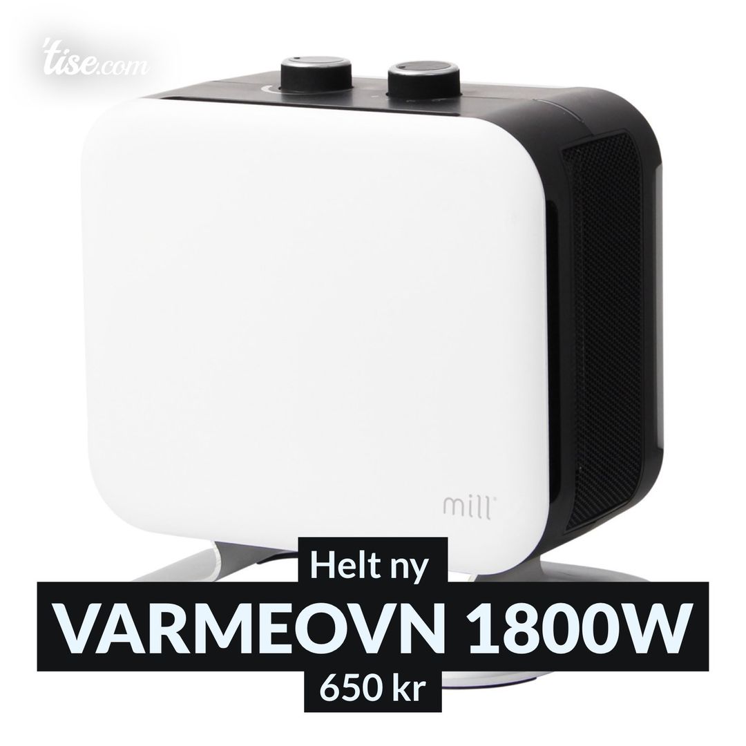 Varmeovn 1800W