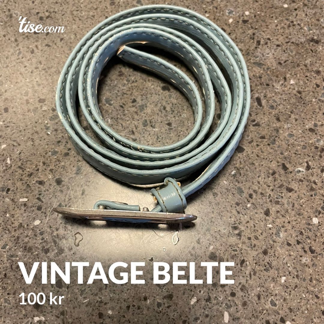 Vintage belte