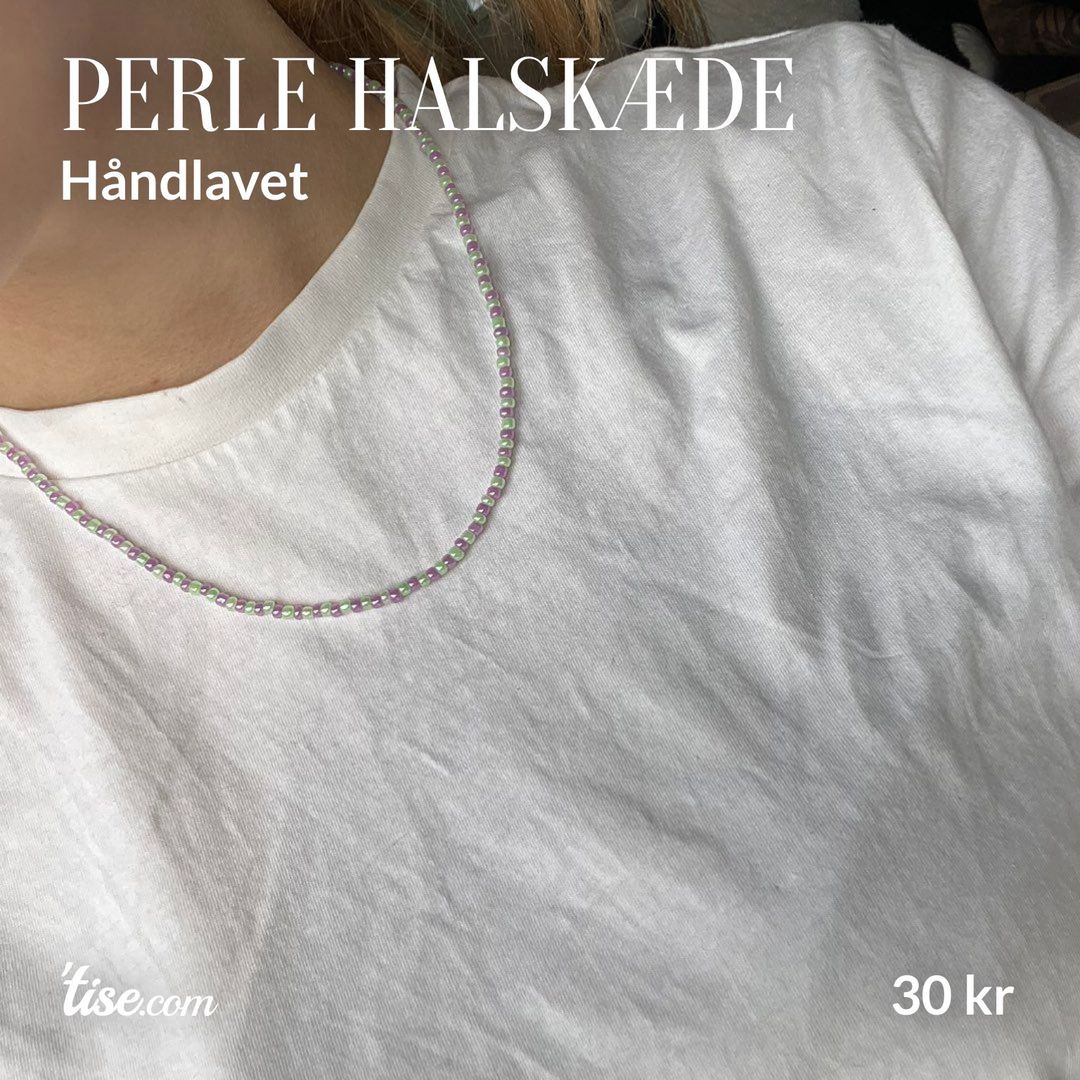 Perle halskæde