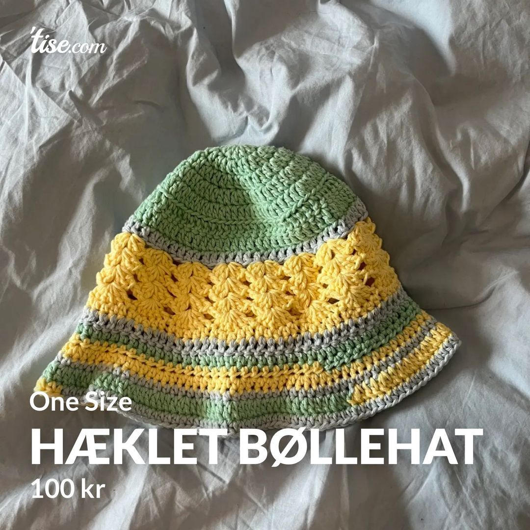 Hæklet bøllehat