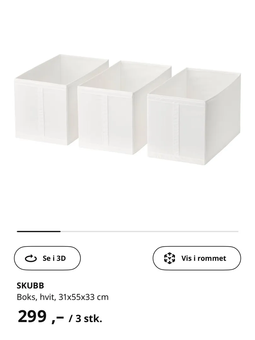 Ikea oppbevaring