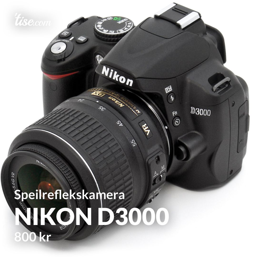 NIKON D3000