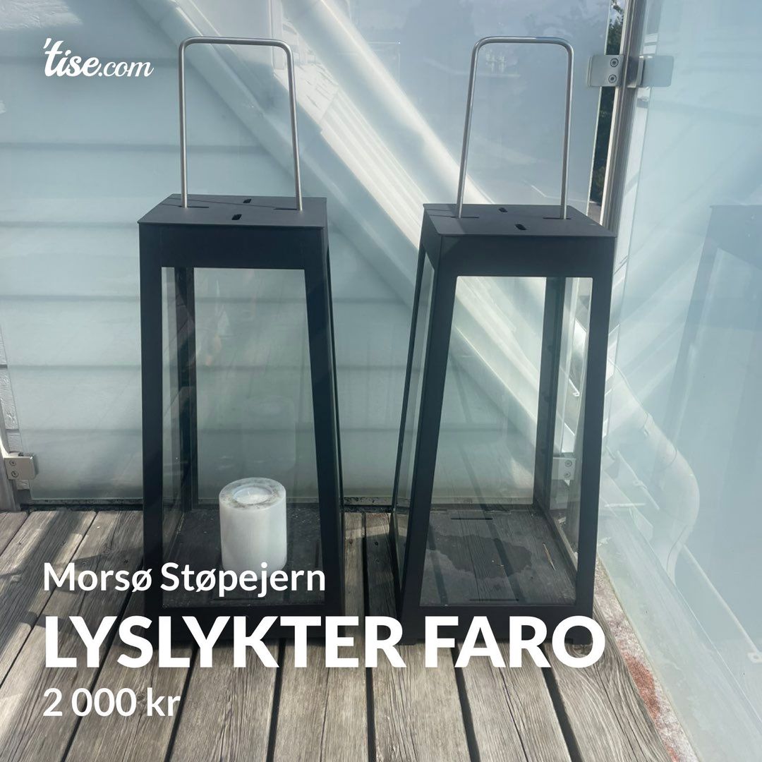 Lyslykter Faro