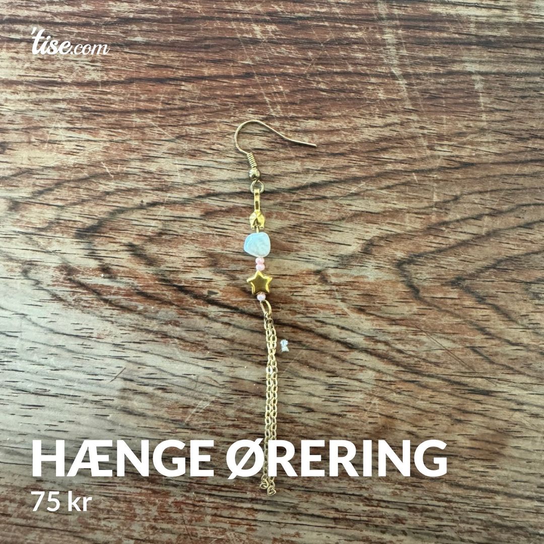 Hænge ørering