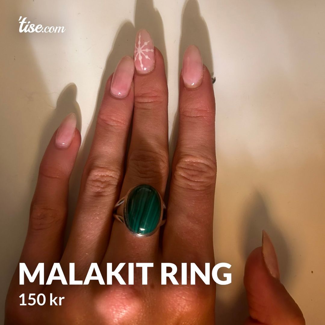 Malakit ring