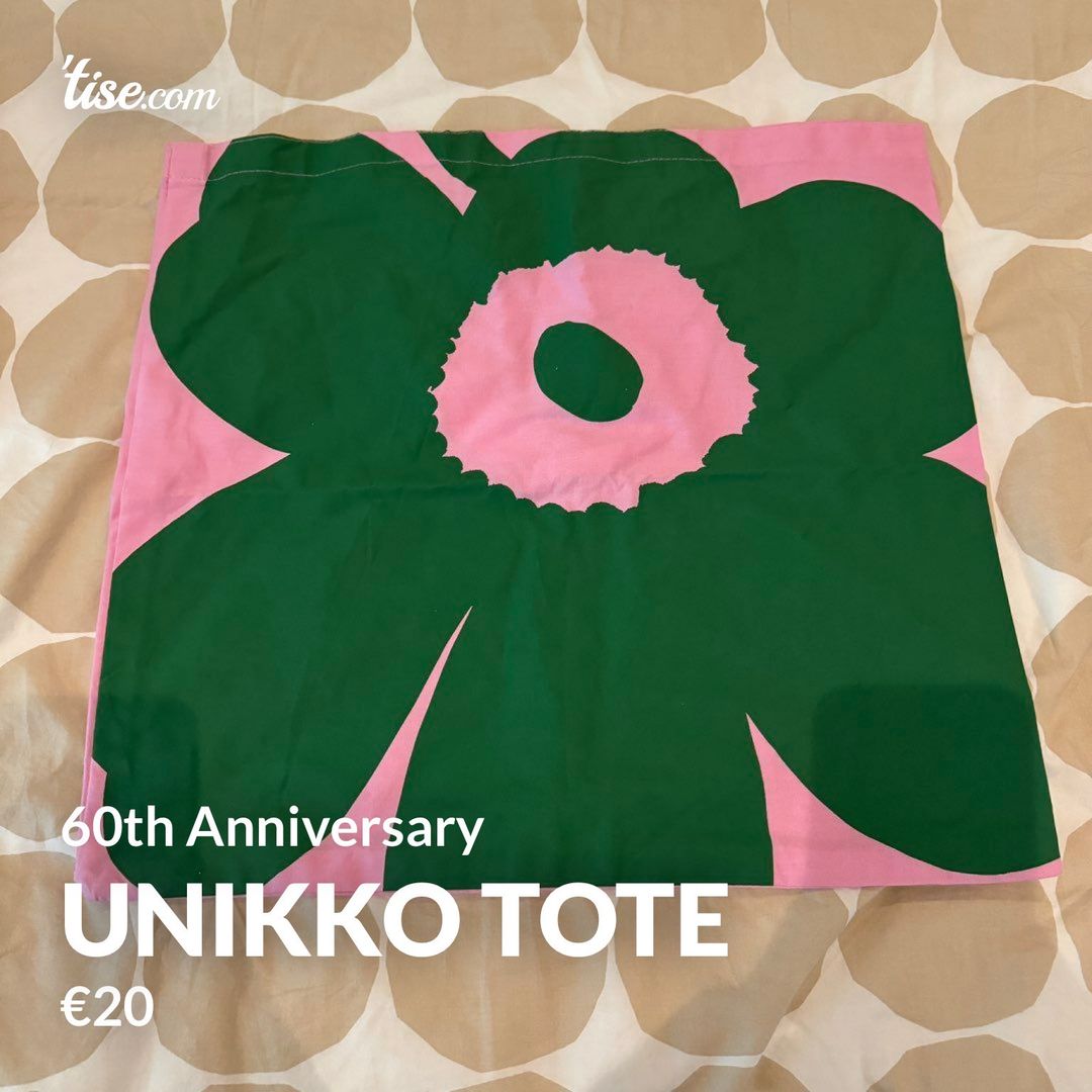 Unikko tote