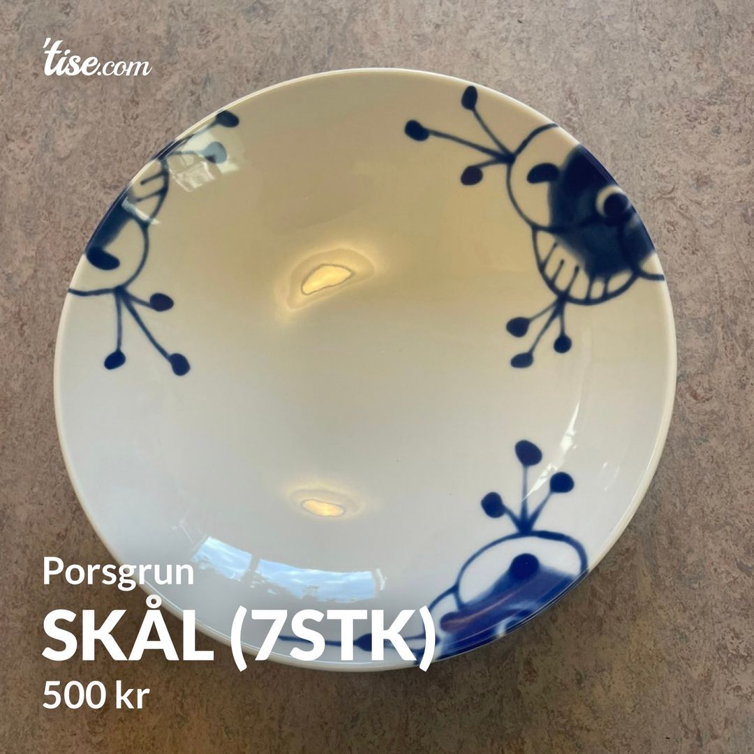 Skål (7stk)