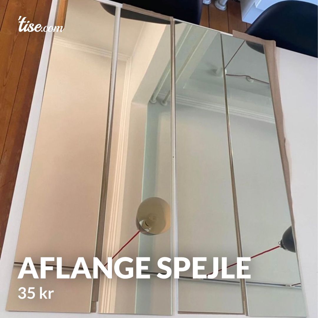 Aflange spejle