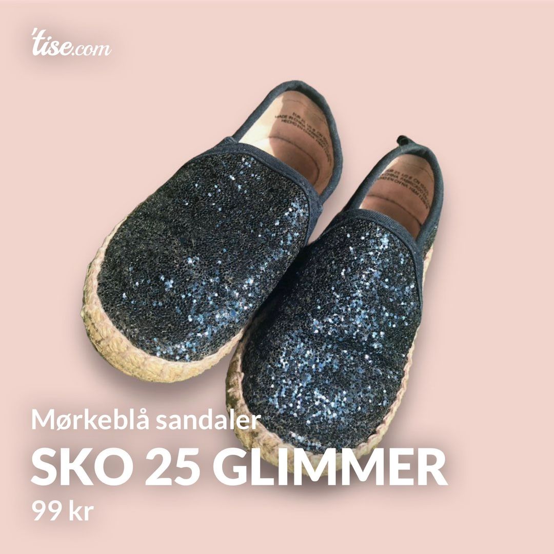 Sko 25 glimmer