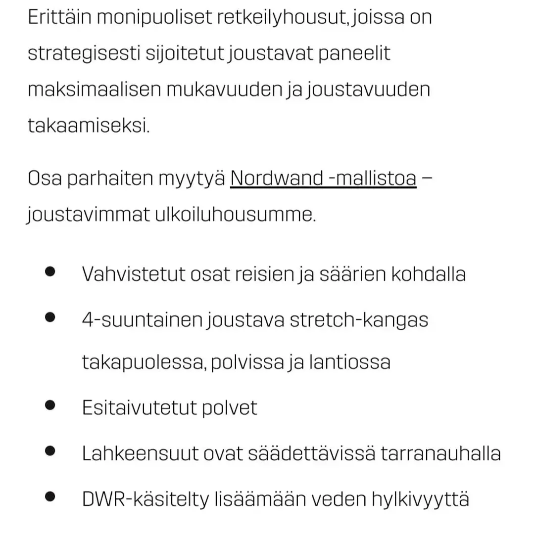 Ulkoiluhousut