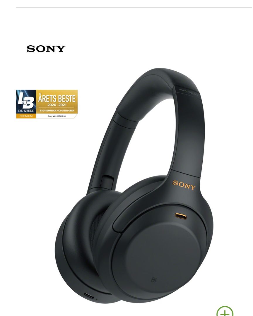 Sony hodetelefoner