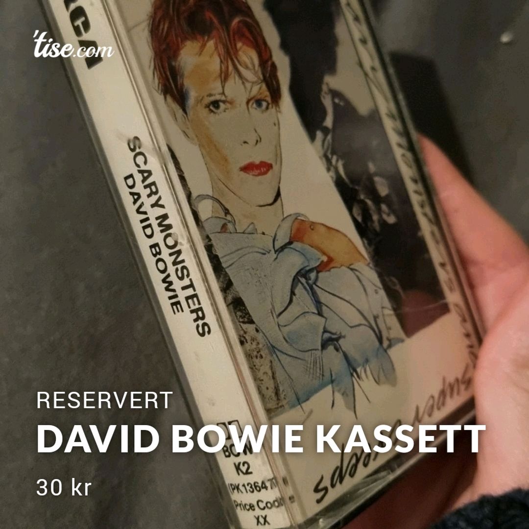 David Bowie Kassett