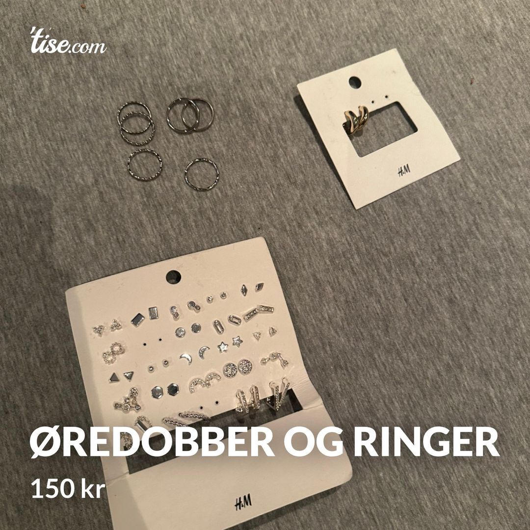 Øredobber og ringer