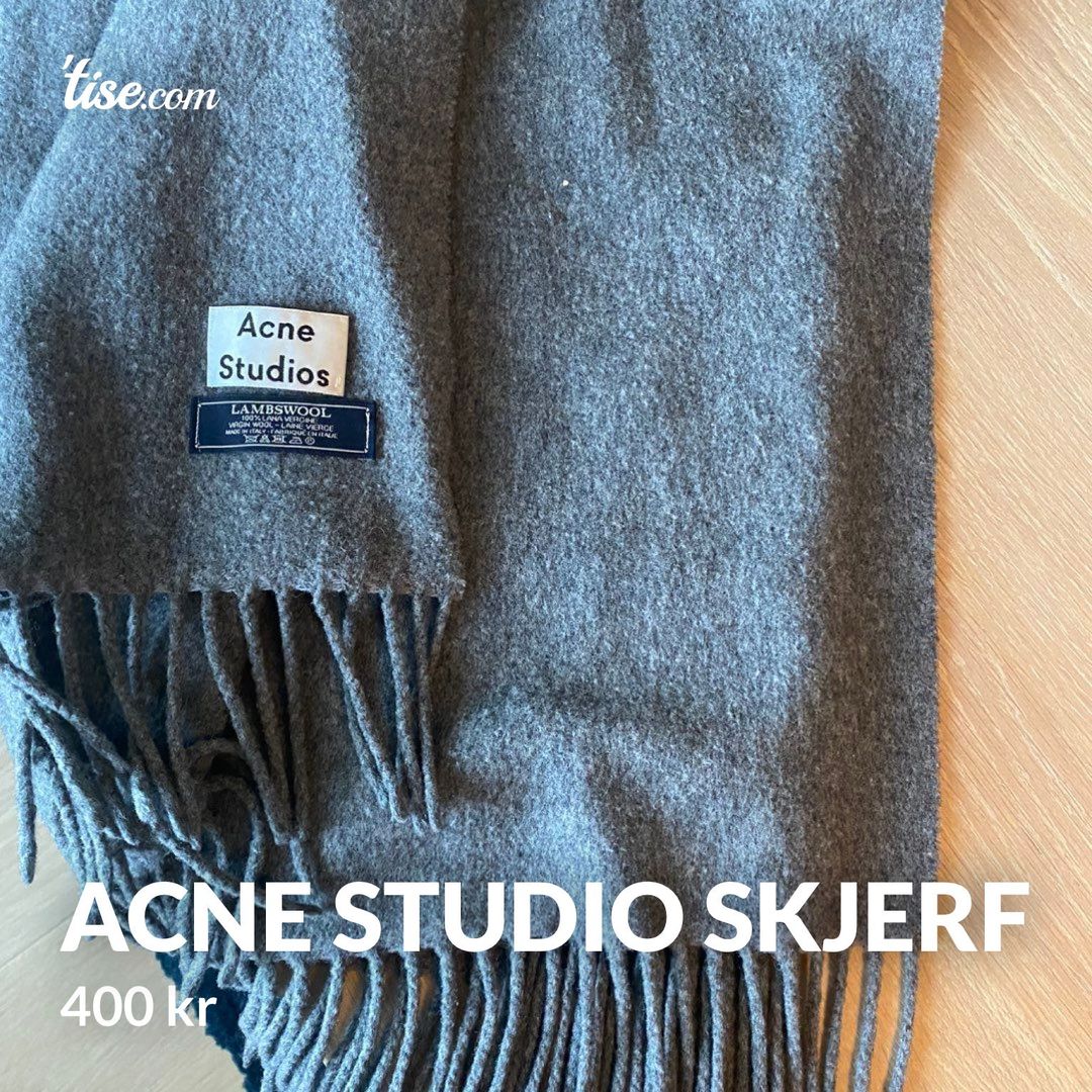 Acne studio skjerf