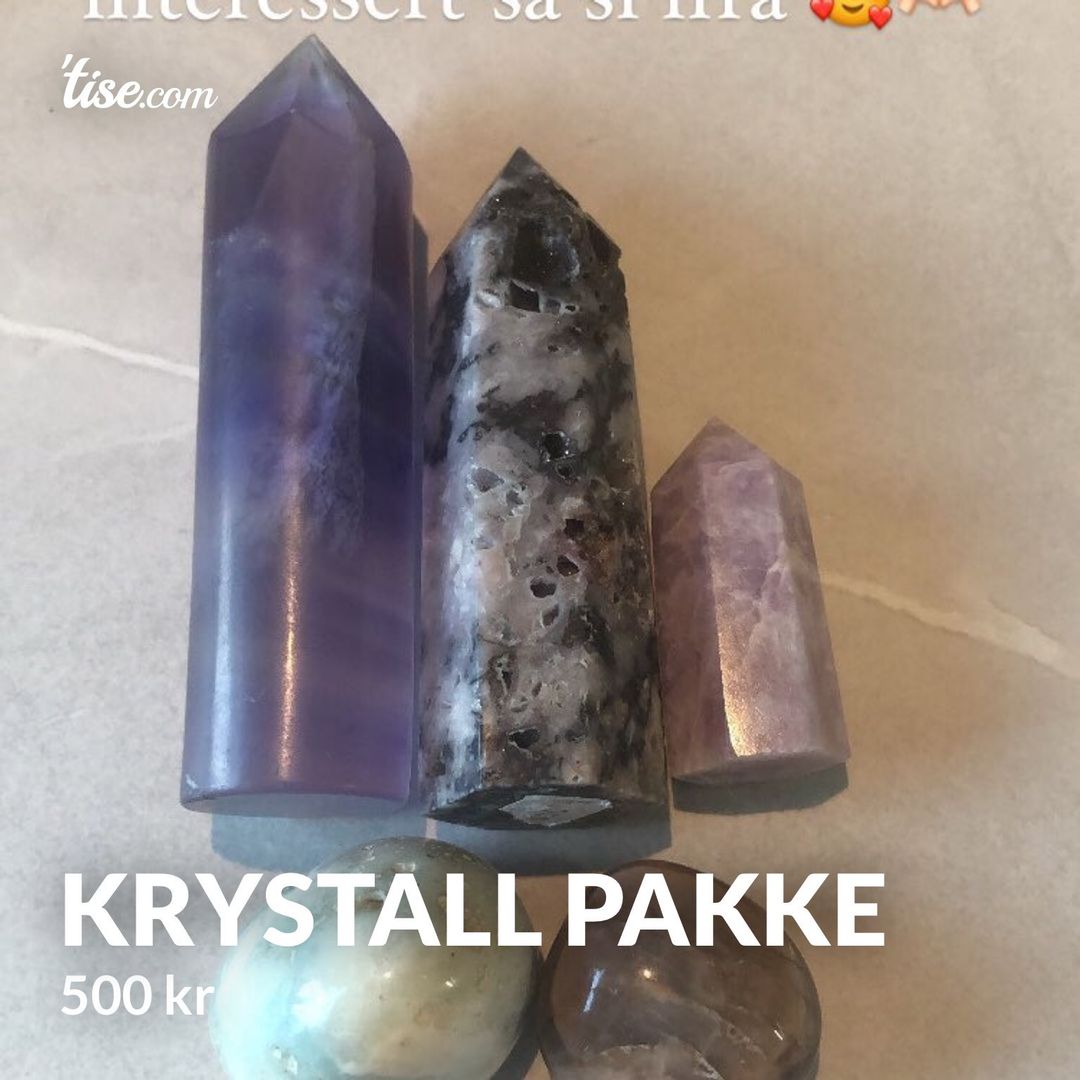 Krystall pakke