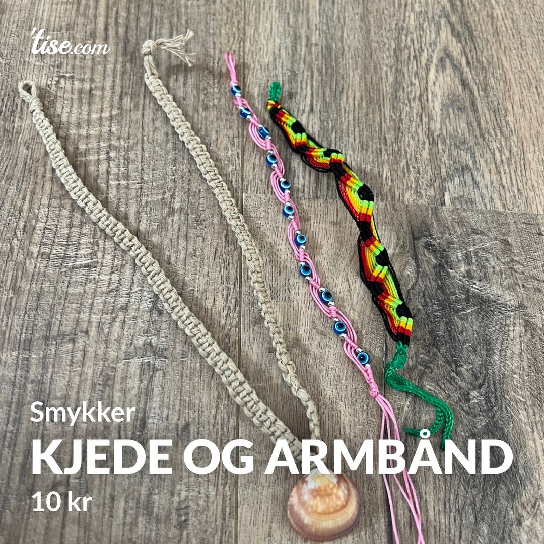 Kjede og armbånd