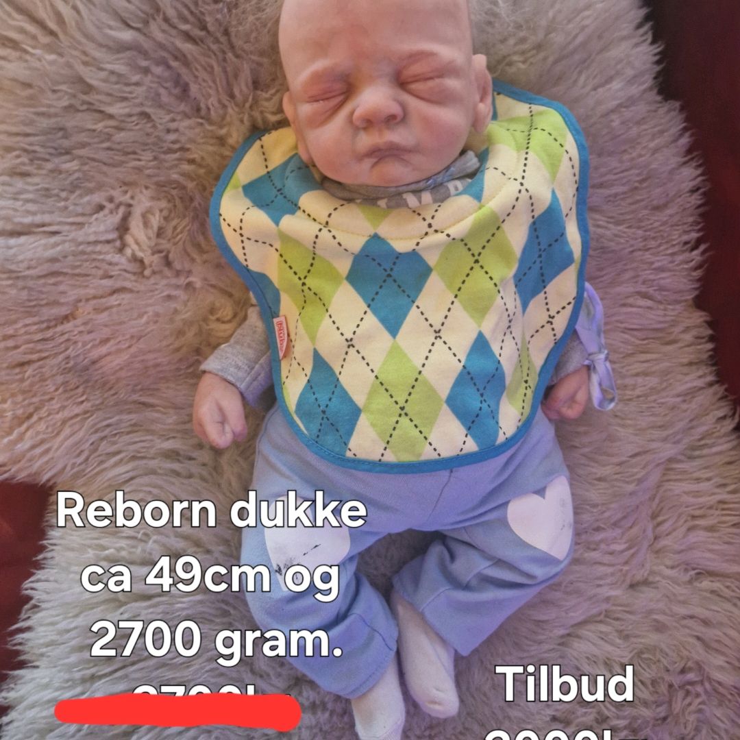 Søt Reborn Dukke