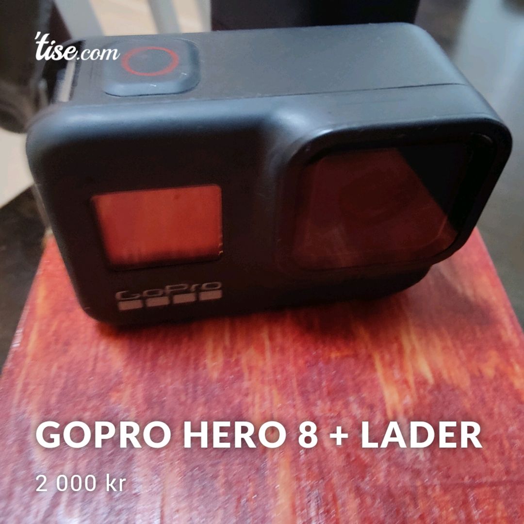 Gopro Hero 8 + Lader