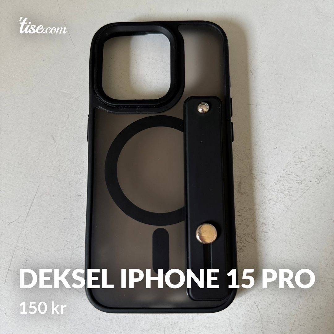 Deksel iphone 15 Pro