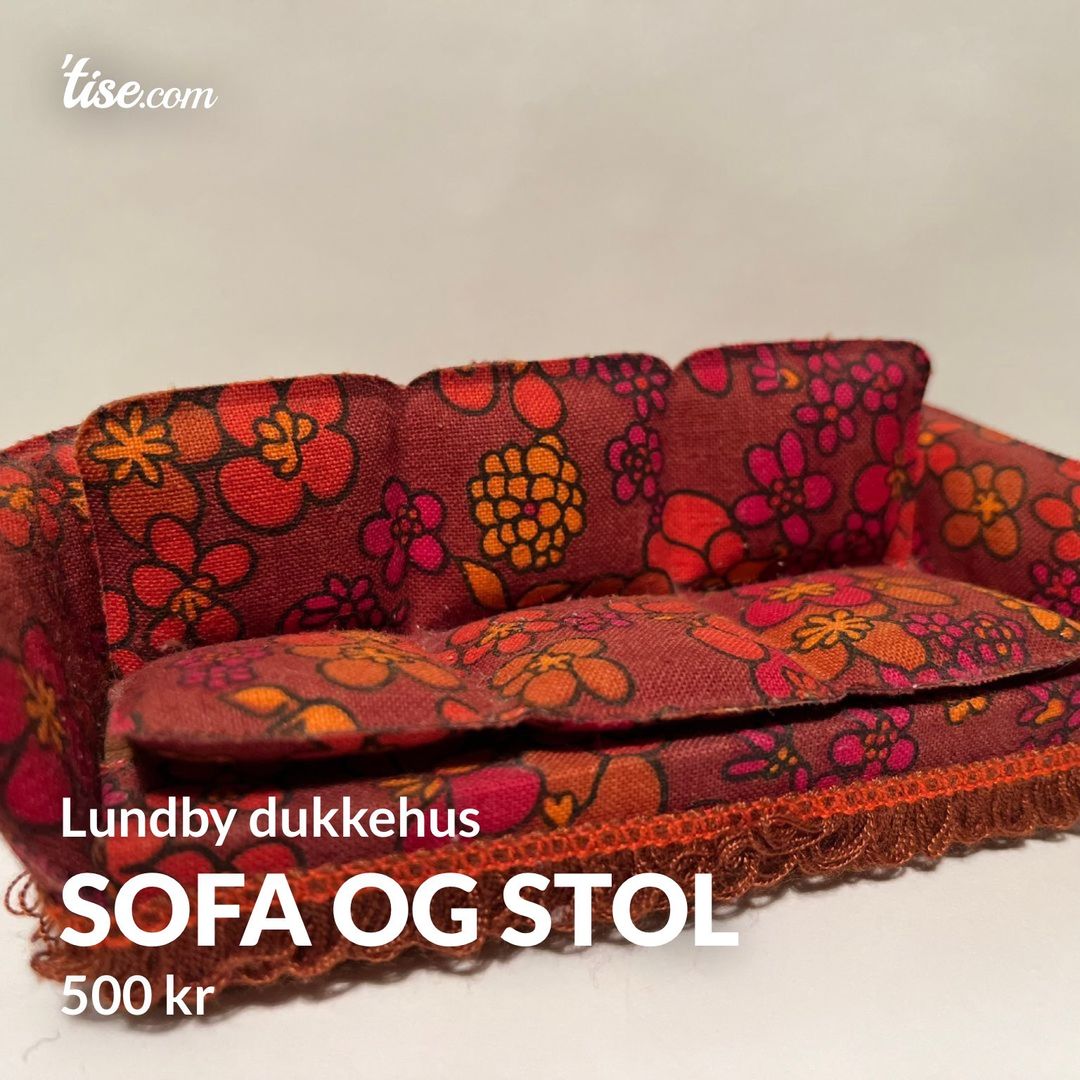 Sofa og stol