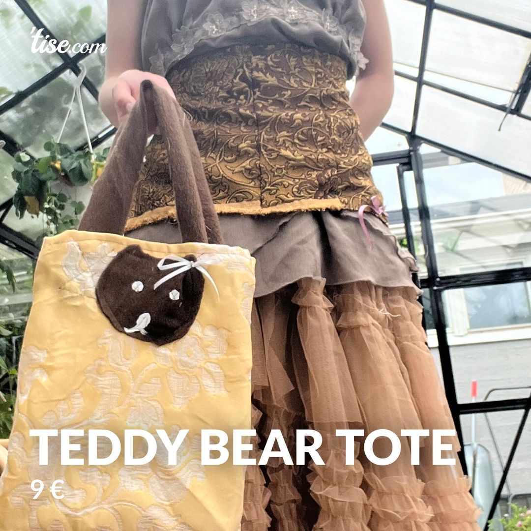 teddy bear tote