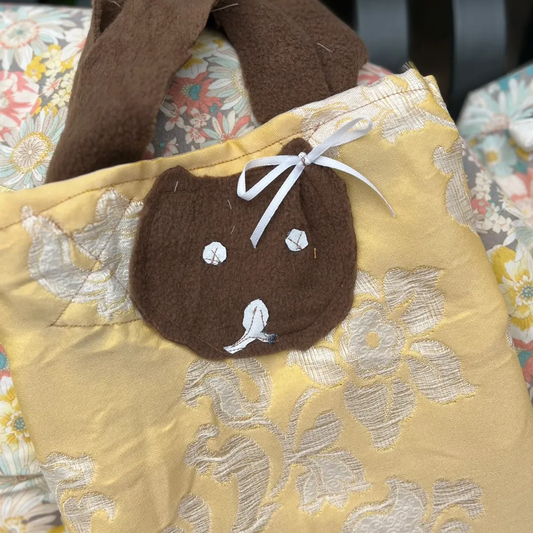 teddy bear tote