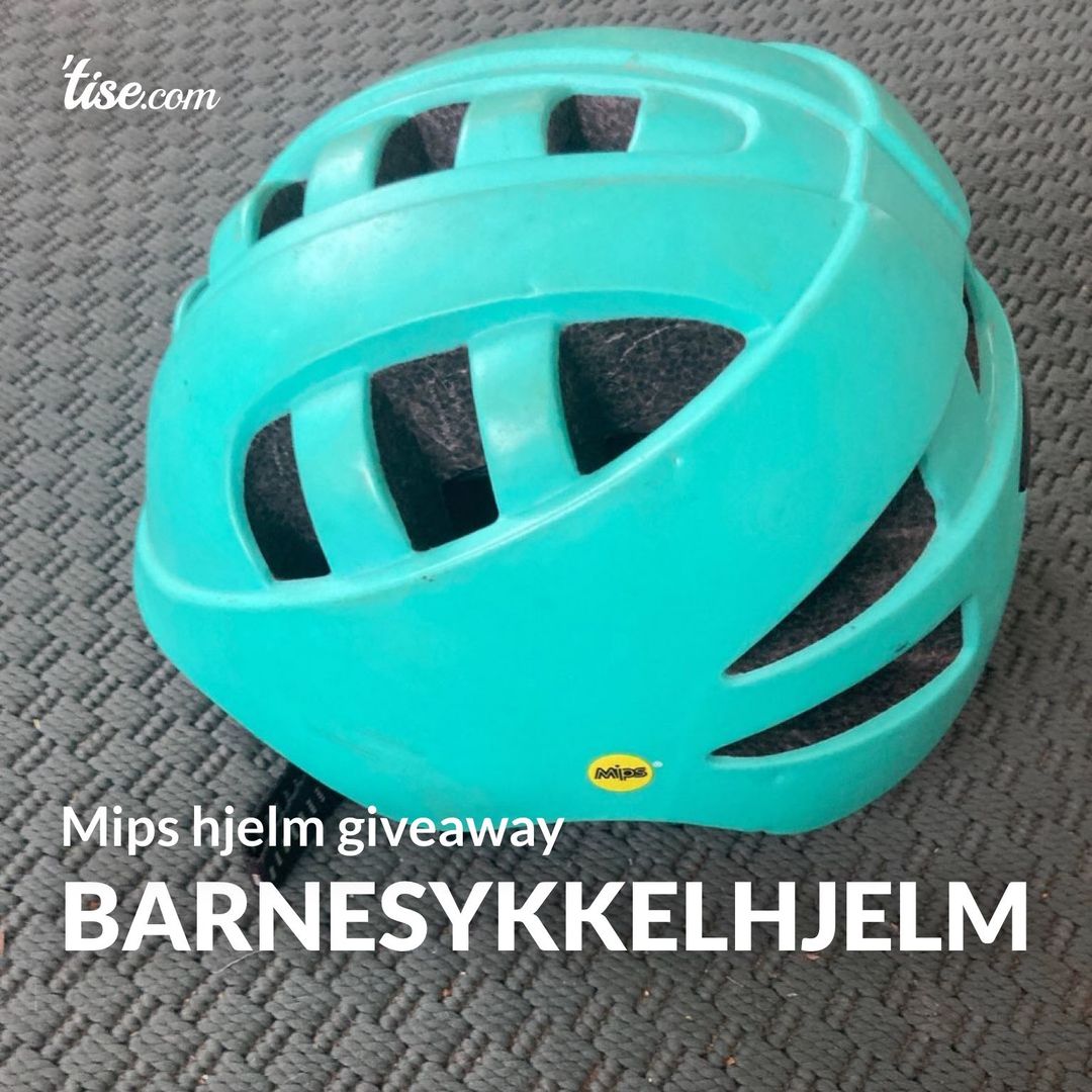 Barnesykkelhjelm