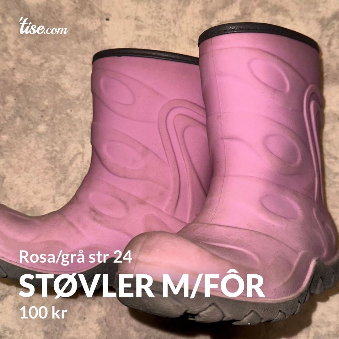 Støvler m/fôr