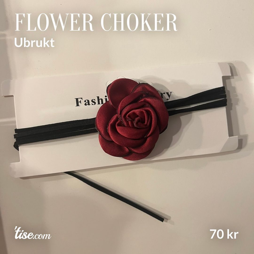 Flower choker