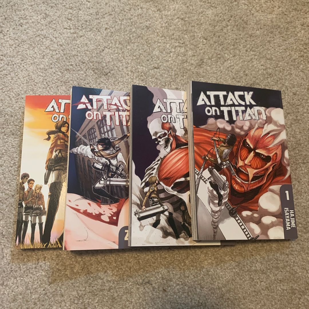 AoT Manga 1-4