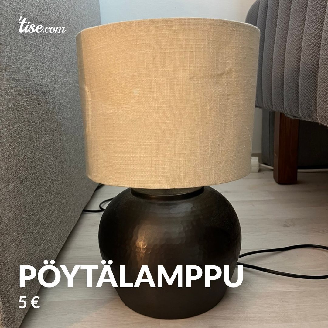 Pöytälamppu