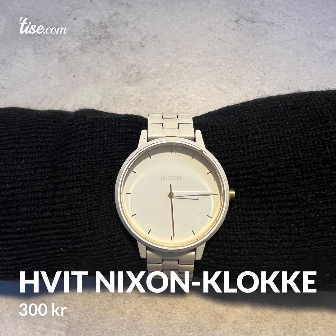 Hvit Nixon-klokke