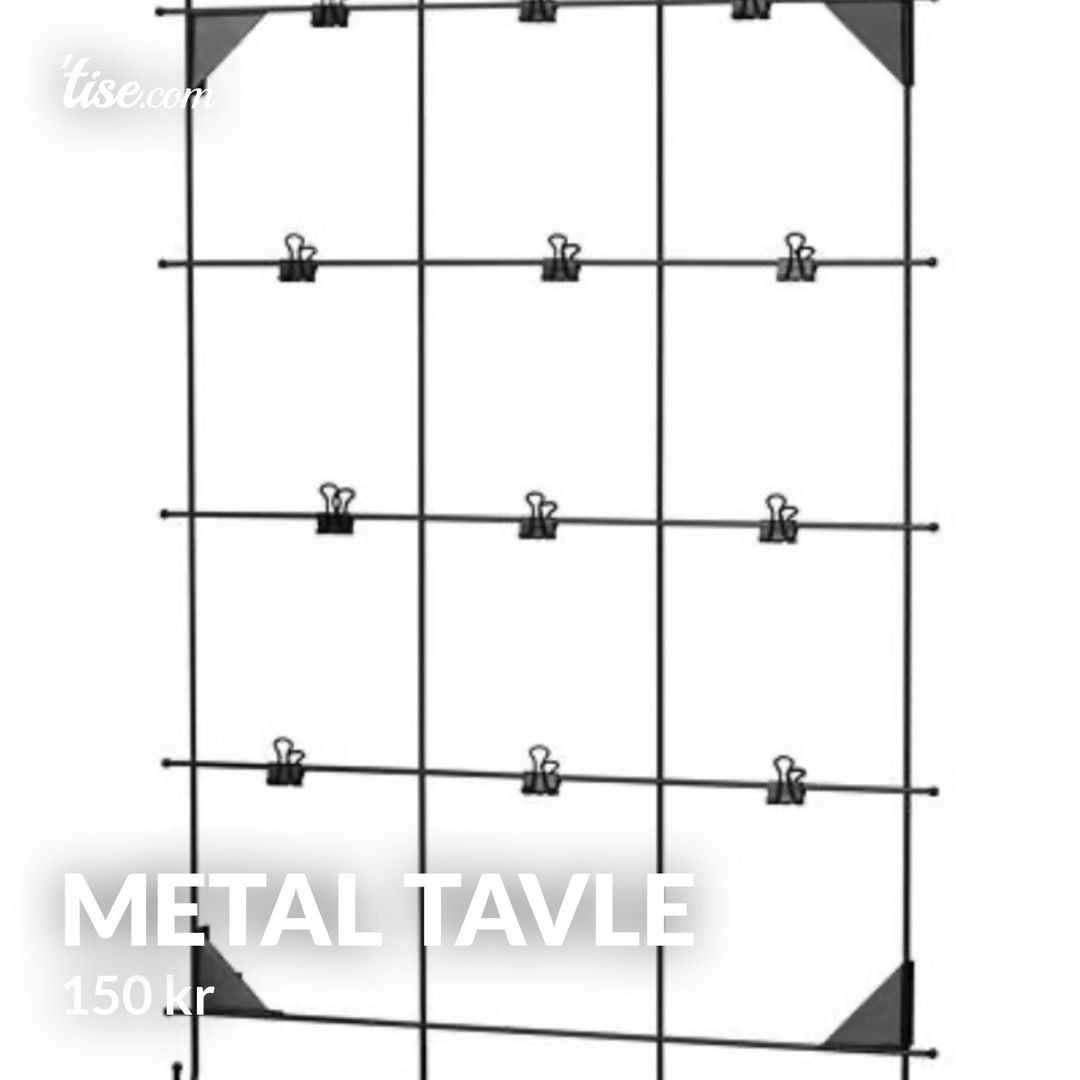 Metal tavle