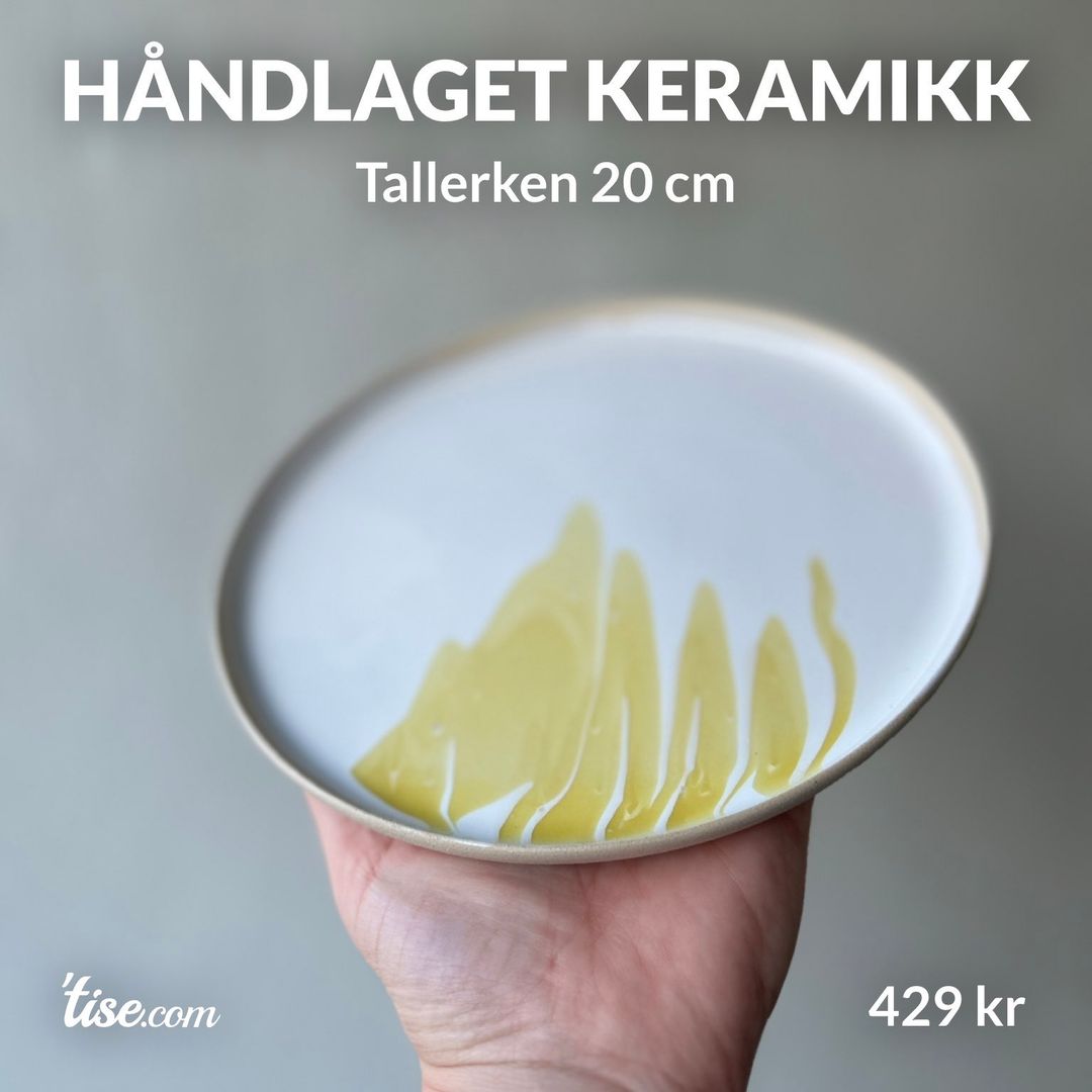 Håndlaget keramikk