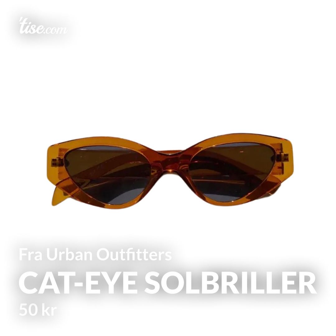 Cat-eye solbriller