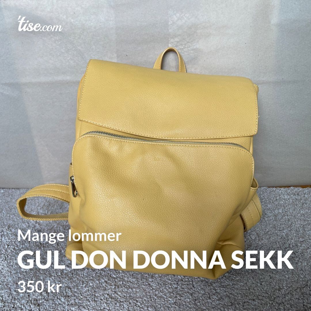 Gul DON DONNA sekk