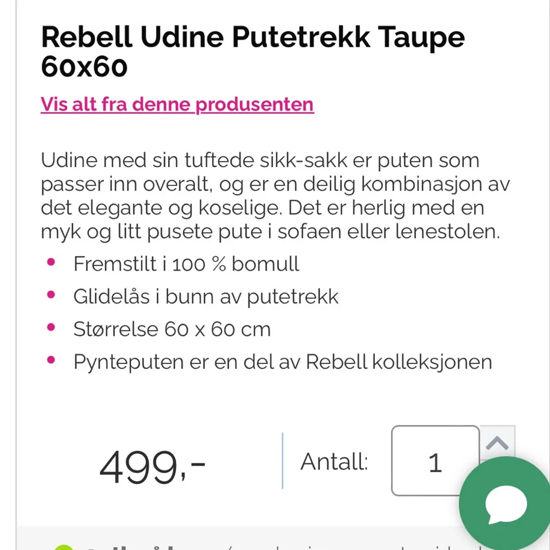 Putetrekk